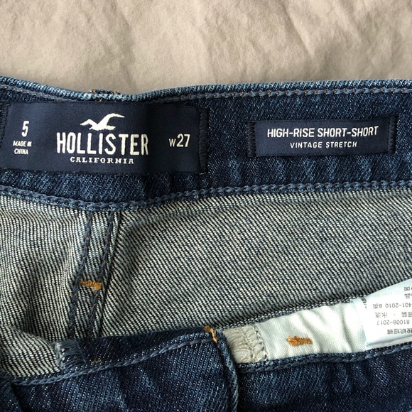 Hollister High Rise Shorts Size 5 / 27 - Picture 3 of 9